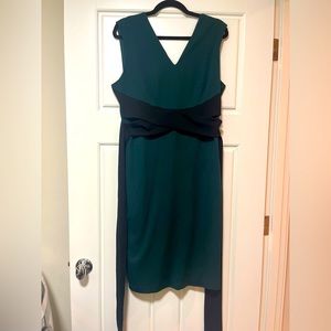 Hunter green dress